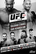 Watch UFC 161: Evans vs Henderson 1channel