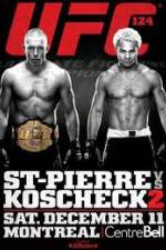 Watch UFC 124 St-Pierre vs Koscheck 2 1channel