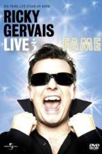 Watch Ricky Gervais Live 3 Fame 1channel