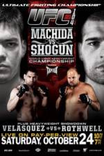 Watch UFC 104 MACHIDA v SHOGUN 1channel