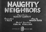 Watch Naughty Neighbors (Short 1939) 1channel