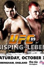 Watch UFC 89: Bisping v Leben 1channel