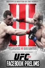 Watch UFC 166: Velasquez vs. Dos Santos III Facebook Fights 1channel