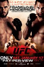Watch UFC 93 Franklin vs Henderson 1channel