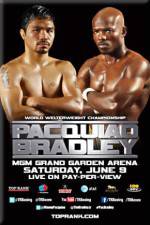 Watch Manny Pacquiao vs. Timothy Bradley 1channel