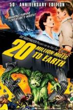 Watch 20 Million Miles to Earth 1channel
