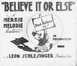 Watch Believe It or Else (Short 1939) 1channel