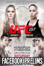 Watch UFC 157 Facebook Fights 1channel