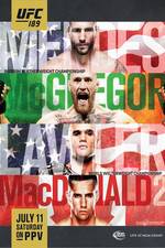 Watch UFC 189 Mendes vs. McGregor 1channel