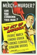 Watch An Act of Murder 1channel