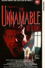 Watch The Unnamable II: The Statement of Randolph Carter 1channel