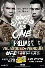 Watch UFC 188 Cain Velasquez  vs Fabricio Werdum Prelims 1channel