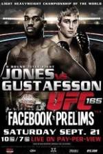 Watch UFC 165 Facebook Prelims 1channel