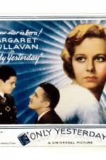 Watch Only Yesterday 1channel