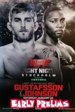 Watch UFC on Fox 14 Gustafsson vs Johnson Early Prelims 1channel