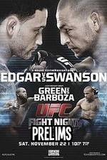 Watch UFC Fight Night 57: Edgar vs. Swanson Preliminaries 1channel