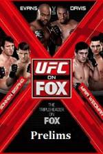 Watch UFC On Fox Rashad Evans Vs Phil Davis Prelims 1channel
