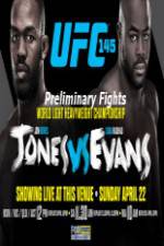 Watch UFC 145 Jones vs Evans Preliminary Fights 1channel