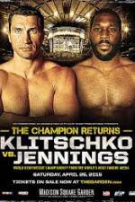 Watch HBO Wladimir Klitschko vs Bryant Jennings 1channel