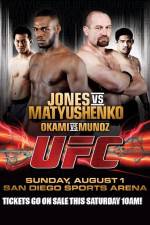 Watch UFC Live Jones vs. Matyushenko 1channel