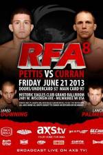 Watch RFA 8: Pettis vs. Pegg 1channel