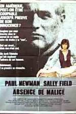 Watch Absence of Malice 1channel