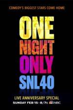 Watch Saturday Night Live 40th Anniversary Special 1channel