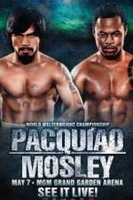 Watch WBO Boxing Manny Pacquiao vs Shane Mosley 1channel