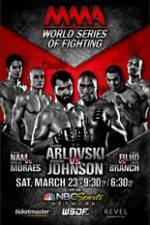Watch World Series of Fighting 2 Arlovski vs Johnson 1channel