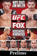 Watch UFC On Fox 3 Preliminary Fights 1channel