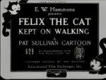 Watch Felix the Cat Kept on Walking (Short 1925) 1channel