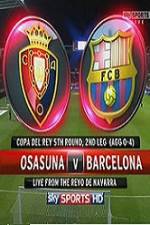 Watch Osasuna vs Barcelona 1channel